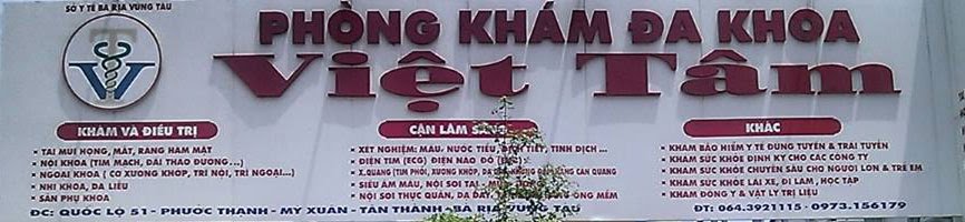 Phòng Khám Đa Khoa Việt Tâm
